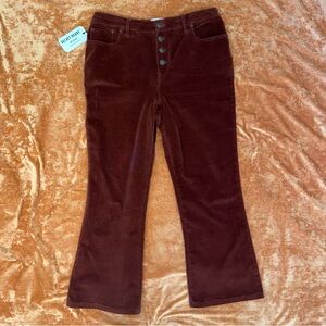 Velvet Heart Alena corduroy jeans NWT